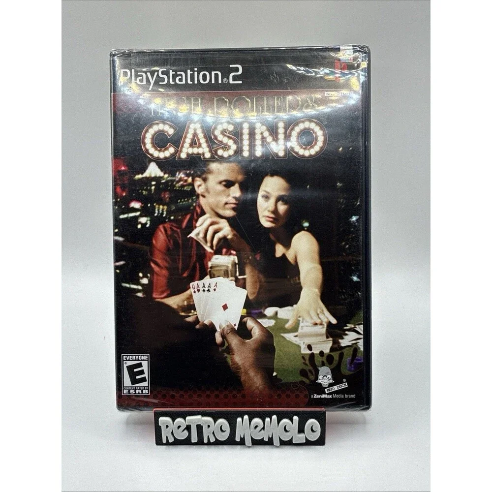 High Rollers Casino PLAYSTATION 2 PS2 NEW & SEALED GAME